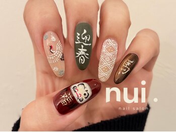 ヌイ 下北沢(nui.)/お正月ネイル