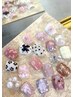 【フットネイル】ワンホン親指アートコース ￥6500【ご新規様オフ無料】