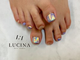 I-12 うる艶オーロラネイル
