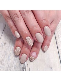 ツイードネイル