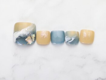 ディー ネイル アイラッシュ ギフ(DEE nail×eyelash gifu)/A-235 フットレギュラーコース