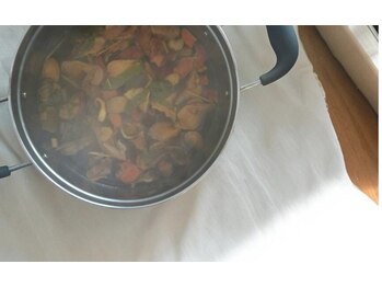 ハナウタ/タイハーブのハーブ蒸し