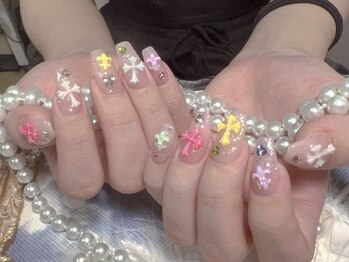 モアネイル 新宿/ワンホンネイル/持ち込み/新宿