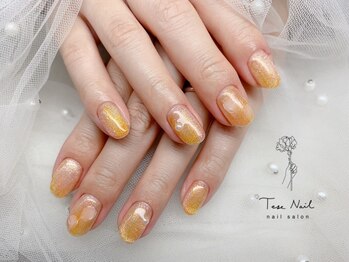 テセネイル(Tese Nail)の写真/【シンプルでも目を引く大人上品なデザインが豊富！】シンプルだけどワンポイントなデザインが可能♪