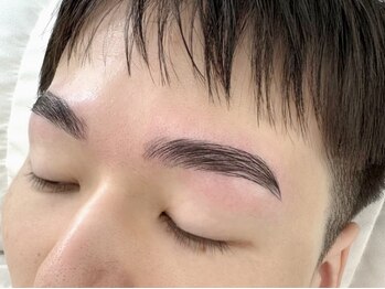 ヌック 伊勢崎(Nuk.)の写真/メンズのアイブロウもお任せください☆男性でも入りやすい、全ての方が目元のおしゃれを楽しめるサロン♪