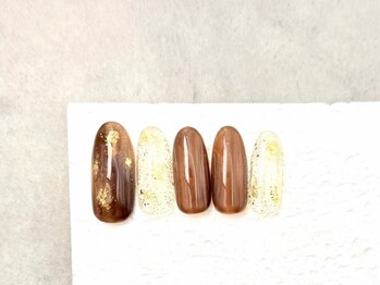 ラメクリアネイル