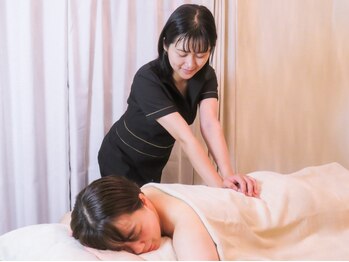 ココチ バイ ラミー(cocochi by Lamie)の写真/《岩盤浴×深層リンパで冷え改善＆代謝アップ》凝り固まる体を内側から温め緊張を緩めます◇