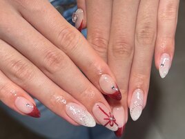 クリスマスネイル