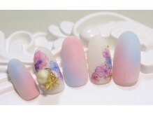 ラミエンヌ/春ネイル　フラワー