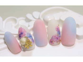 ラミエンヌ/春ネイル フラワー