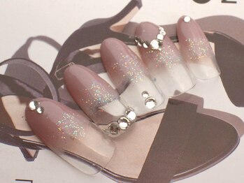 ネイルサロン ティディ(TIDY)/アースカラーで大人ネイル