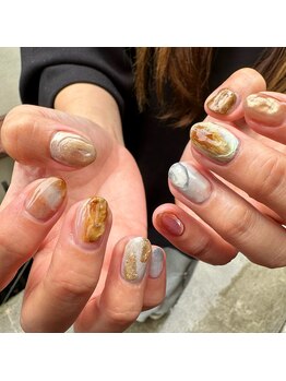 ネイルスタジオ リーベル(nail studio Liber)/ニュアンスネイル【B】