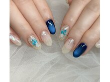 ネイルアンドアイラッシュスタジオ シュシュ(chouchou)/マーメイド・ブルーマグ・シェル