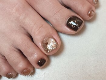 ミリ ミリ(mili mili)/バレンタインネイル