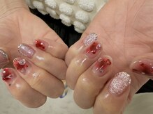 Otter'sNail【マグネット/スカルプ/フィルイン/パラジェル/持ち込み】/定額デザインコース¥8,500～