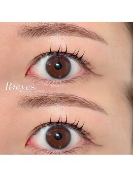 リアイズ 楽々園店(R:eyes)/束感まつ毛パーマ