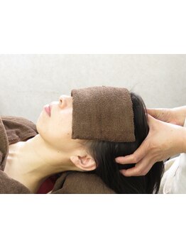 ヘッドスパで癒されたい