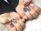 シアーキラキラネイル