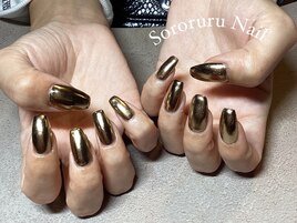 ゴールミラーネイル