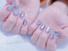 マグネット☆ミラー☆ユニコーン☆フラッシュネイル　￥6000