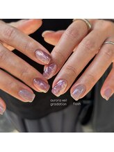 スティラ サポ ネイルアンドアイラッシュ(Stilla SAPO Nail&Eyelash)/定額B ￥7400/Kozue