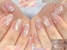 マグネットネイル・ピンクネイル