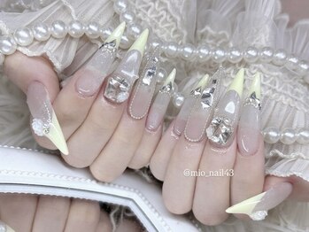 リンドネイル バイ モカ アンド ララ(Lind nail by moca and LaLa)/【mio】フレンチネイル