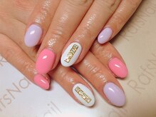 ラフズネイル(Rafs Nail)/パステルガーリーネイル★