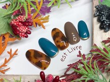 エストリブレ(estLivre)/べっ甲ネイル