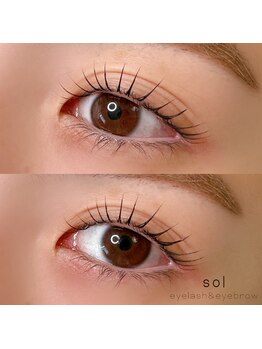 ソル(sol)/まつ毛パーマ【大阪梅田/中津】