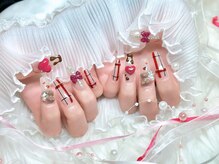 ベティネイル アイラッシュ(Betty Nail)/バレンタインネイル　スカルプ