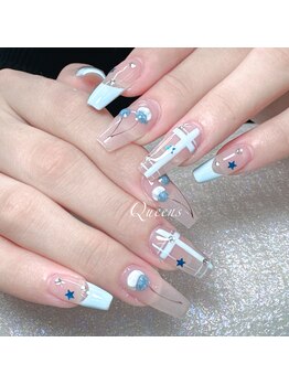 クイーンズビューティーサロン 歌舞伎町店(Queen's beauty salon)/チップ長さ出し10本やり放題