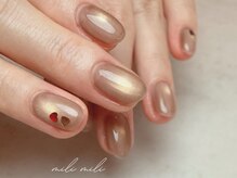 ミリ ミリ(mili mili)/シンプルハートネイル