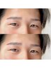 【第一印象UP】顔型診断付◇メンズアイブロウスタイリング[テープ式眉毛wax]
