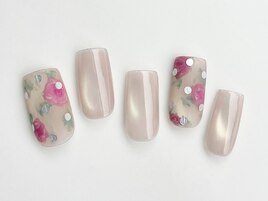 バラ　マグネット　マット　薔薇