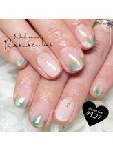 ラナンキュラス(Ranunculus)/オトナ☆Summer Nail