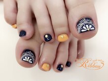 ネイルサロンリボン(Ribbon)/フットシンプル