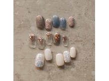 シルニー リム(Silny rim)/アシンメトリーニュアンスネイル