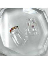 ウープスネイル 北上パル店(OopsNAIL)/ストーンデザイン