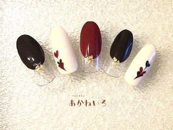 ネイルサロン あかねいろ/チョコネイル　バレンタイン