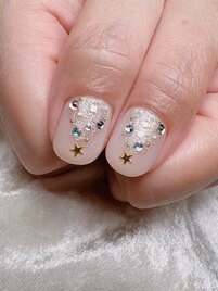クリスマスネイル