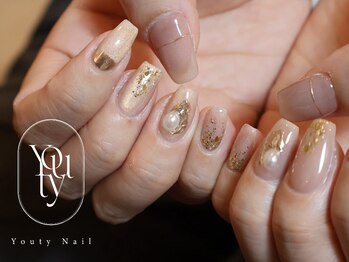 ユーティーネイル(Youty Nail)/シンプルマグネットデザイン