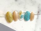 夏ハンドネイル｜パラジェル