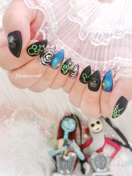 ファラウェイネイル(Faraway nail)/ハロウィンネイル☆