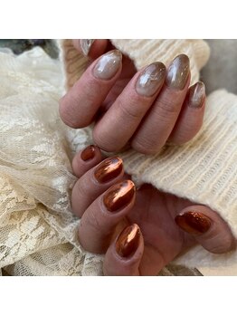 merak 大阪難波 [パラジェル/フィルイン/マグネット/ジェルネイル/長さだし］/オフィスネイル/ネイルアート