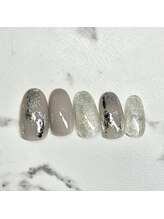 キューセブンネイルラウンジ 与野店(Q7 Nail Lounge)/定額Cコース　￥6000