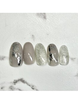 キューセブンネイルラウンジ 与野店(Q7 Nail Lounge)/定額Cコース　￥6000