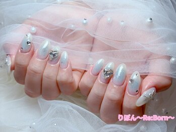 りぼん(Re:Born)/チークネイル