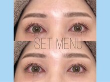 シーンスタジオ 柏店(SSIN STUDIO)/韓国風平行眉×立ち上げデザイン