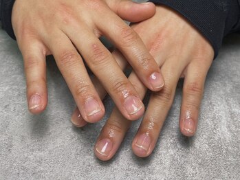 オムネイル 渋谷(HOMME NAIL)/クリアジェル ¥4.400